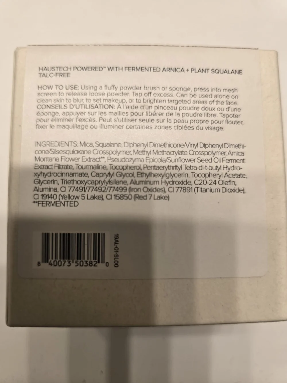 Haus Labs Bio-Blurring Loose Setting Powder – Cream Shade